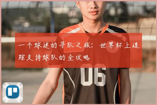 一个球迷的寻队之旅:世界杯上追踪支持球队的全攻略