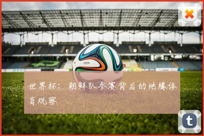 世界杯:朝鲜队参赛背后的地缘体育观察