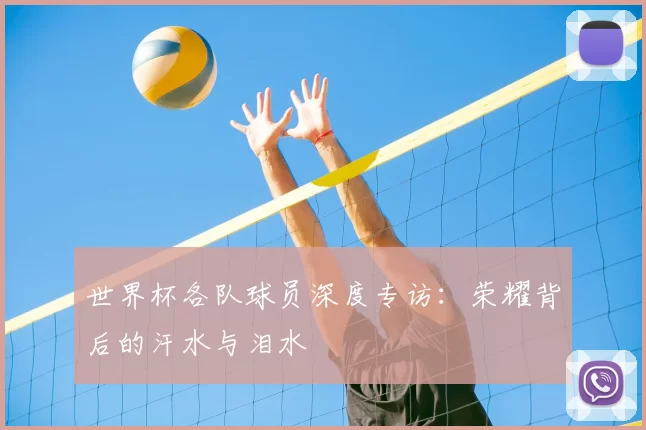 世界杯各队球员深度专访:荣耀背后的汗水与泪水