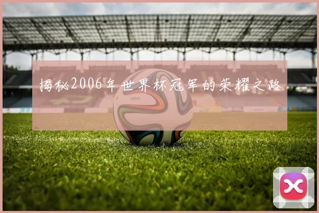揭秘2006年世界杯冠军的荣耀之路
