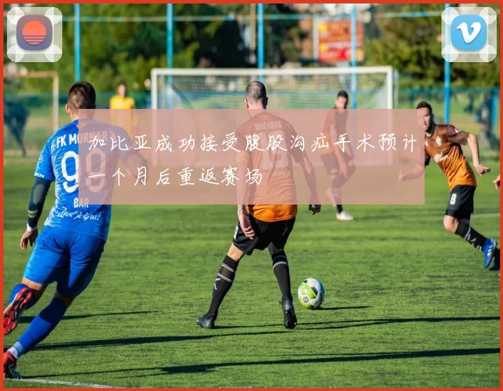 加比亚成功接受腹股沟疝手术预计一个月后重返赛场